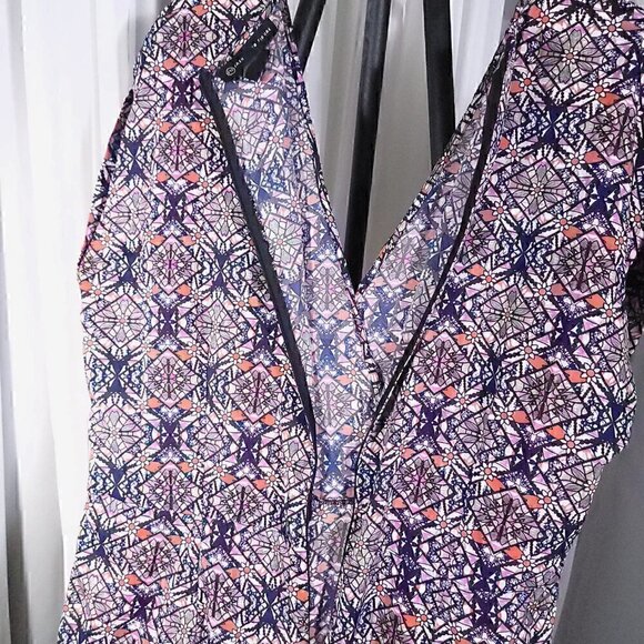 Fashion To Figure Print Romper Size 1 (1X in FTF conversion) - Picture 2 of 8